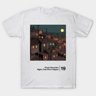 Nights That Won't Happen - Minimal Style Illustration Artwork T-Shirt